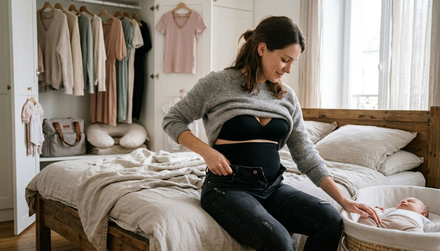 Comment la lingerie gainante s’invite dans le dressing post-partum