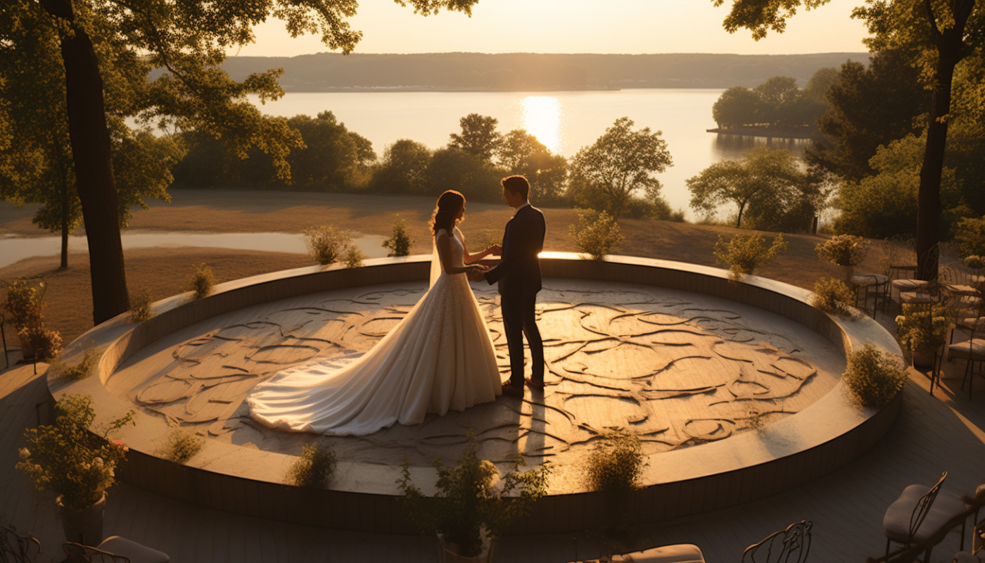 Comment les drones transforment la photographie de mariage et créent des souvenirs uniques