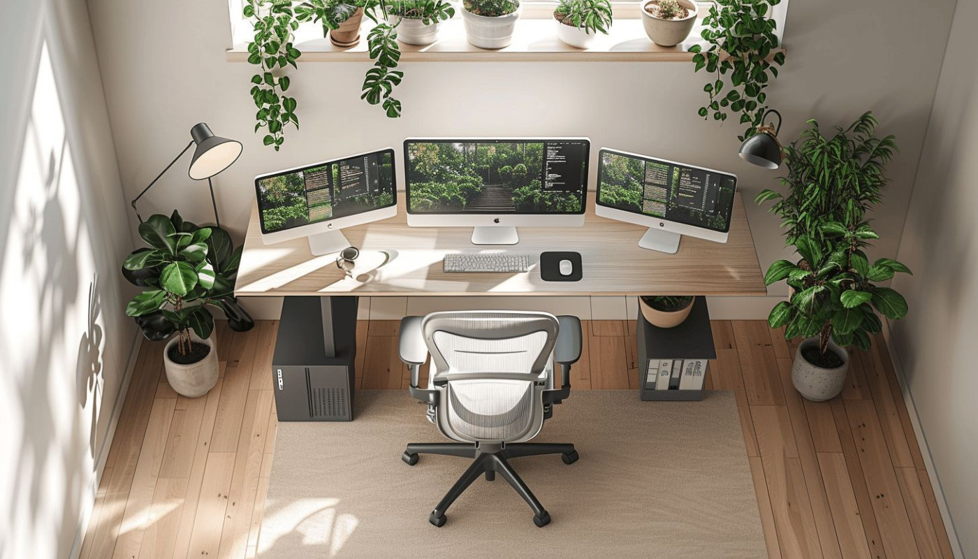 Optimiser l'espace de travail à domicile pour la productivité